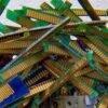 Trimmed Gold Finger Scrap